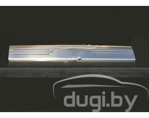 Накладки на дверные пороги (нерж.) 4шт. для W163